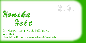 monika helt business card